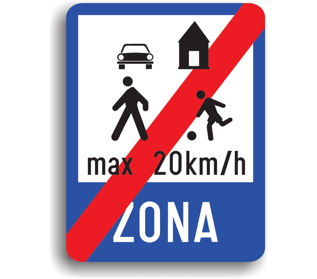 G35 - Sfârșitul zonei rezidențiale (50x65 cm - CLASA I)