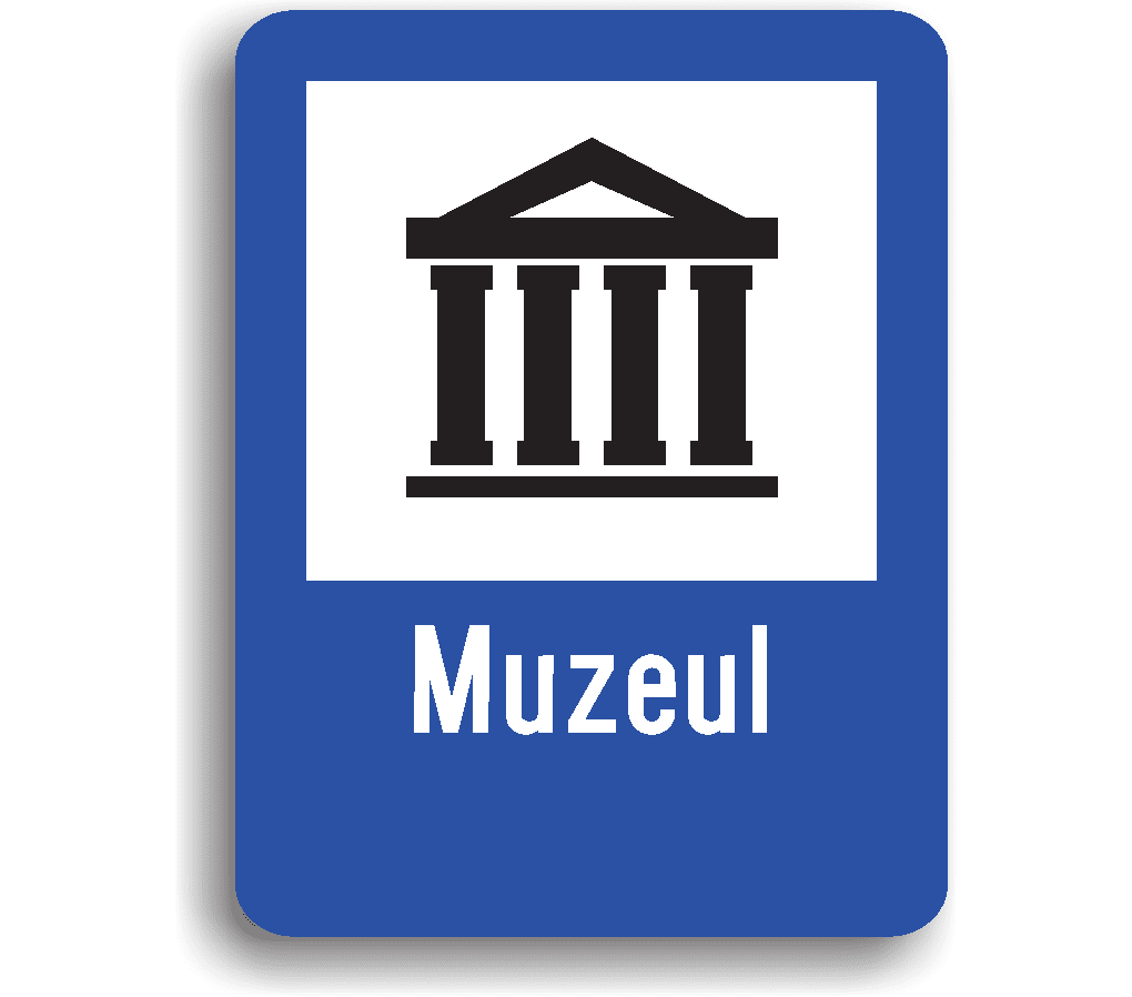 Muzeu, indicatoare rutiere