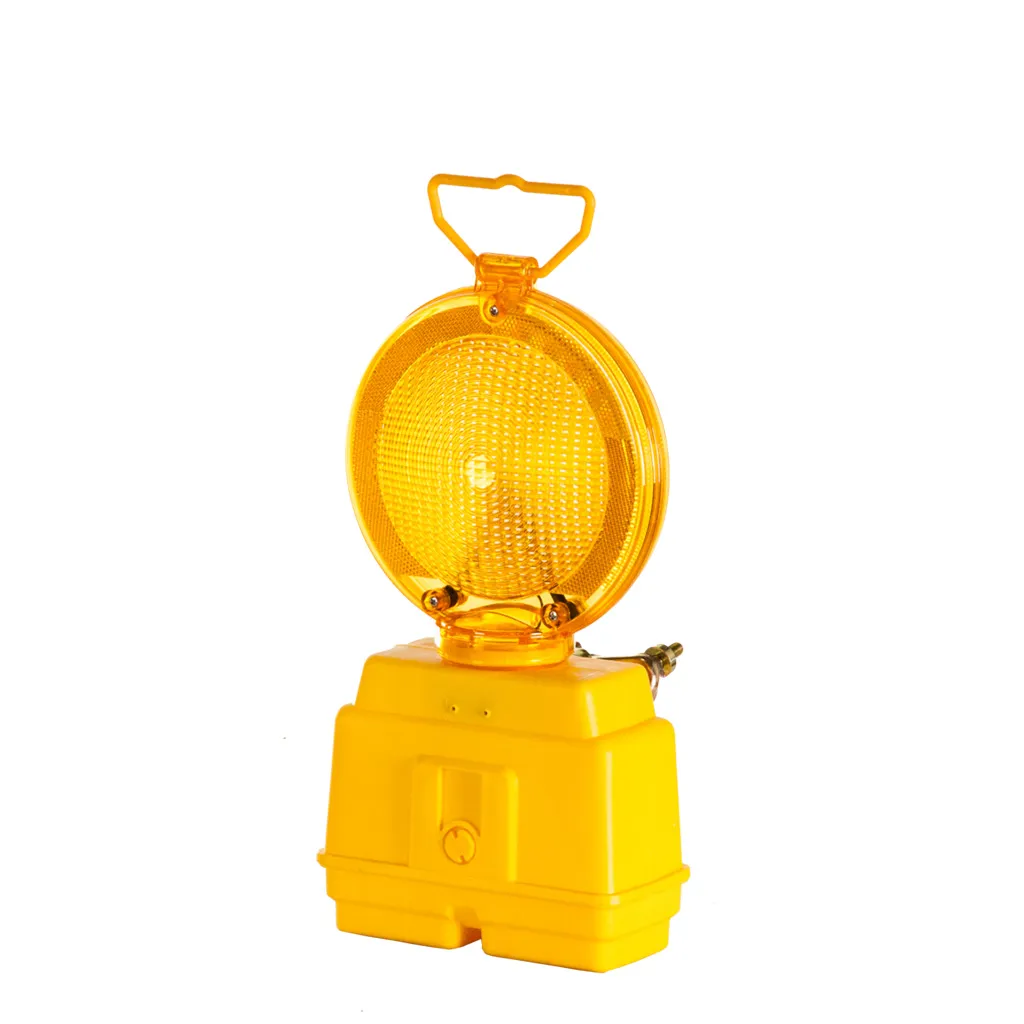 Lampă cu lumină galbenă intermitentă si sursa proprie 4R25 6V (x2), FĂRĂ BATERIE