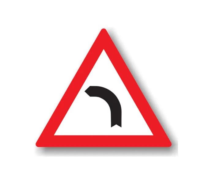 A1 - Curbă la stânga (70 cm - CLASA I)