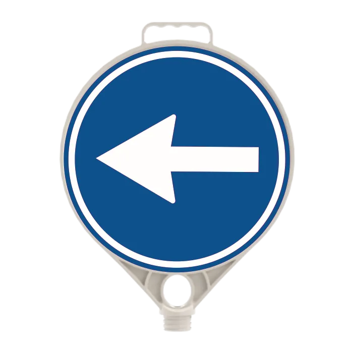 Indicator din Plastic cu Filet, La Stângă / La Dreapta, D-Ø28 cm