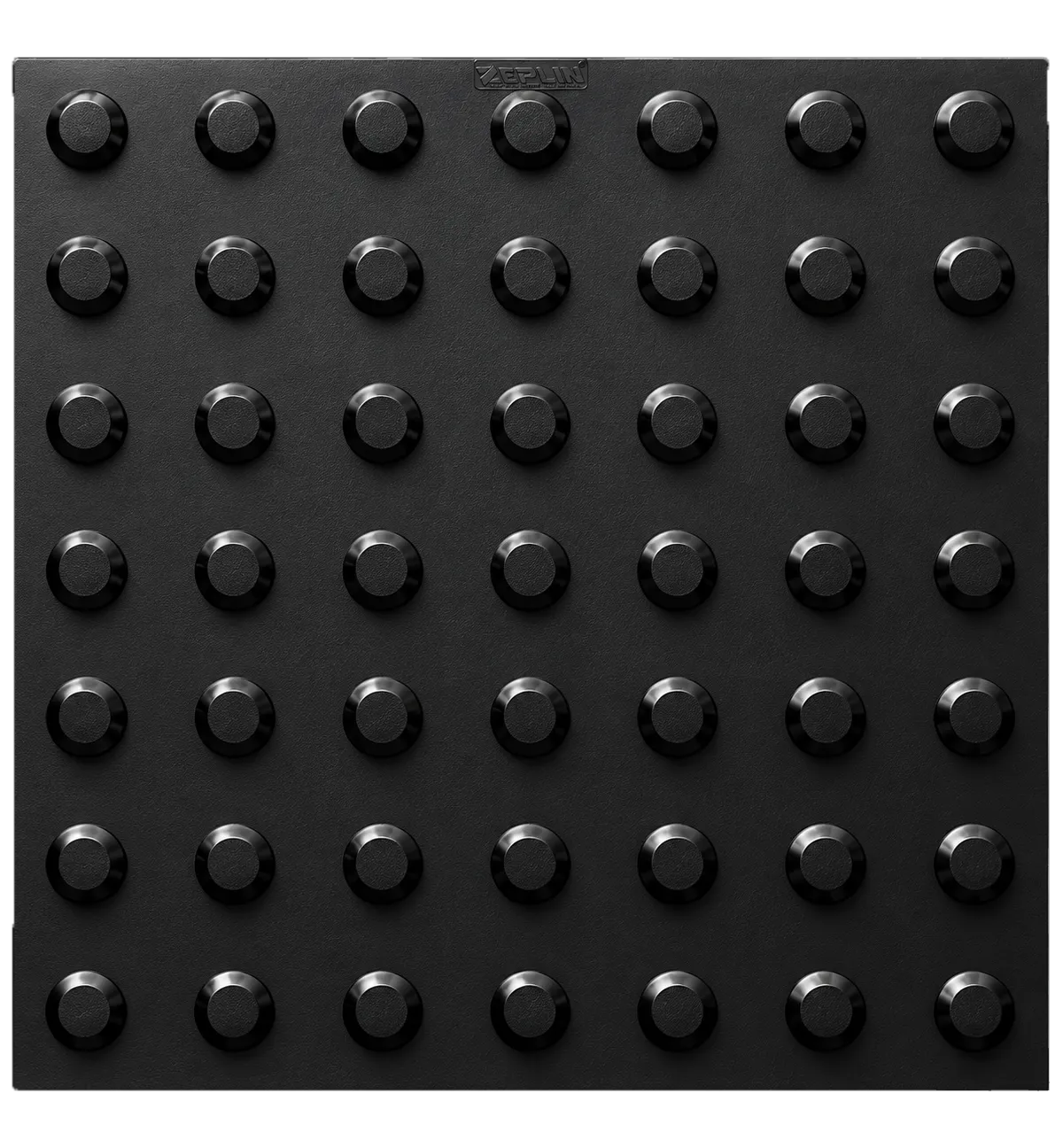 Suprafața Tactila (Avertizare), Negru, 30x30x0.8 cm