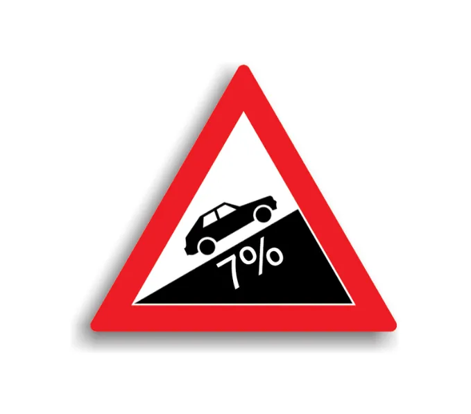 A8 - Urcare cu înclinare mare 7% (70 cm - CLASA I)
