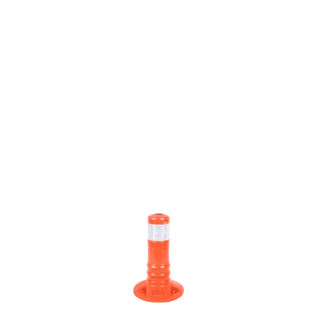Stalp Delimitator ECO, PE, 30 cm, Portocaliu