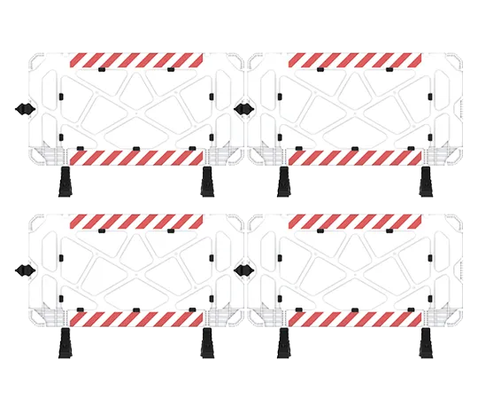 Set Bariera Modulara Alb 150×100cm (4 buc)