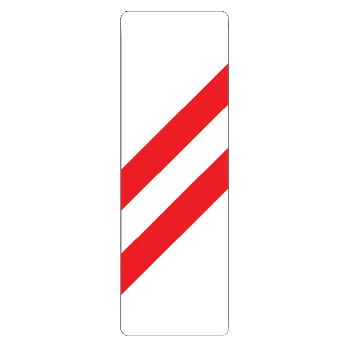 A42 - Panouri suplimentare pentru trecerea la nivel cu cale ferată – II (33x100 cm – CLASA I)