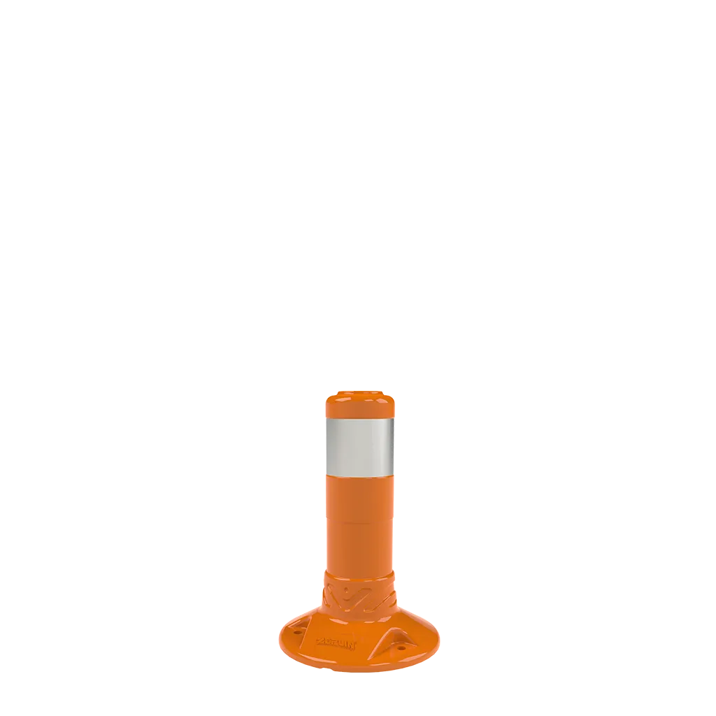 Stalp Delimitator Flexibil, TPU, 30 cm, Portocaliu
