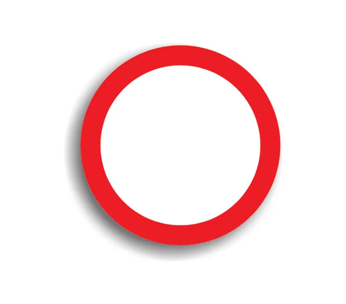 C2 - Circulația interzisă în ambele sensuri (Ø60 cm - CLASA I)