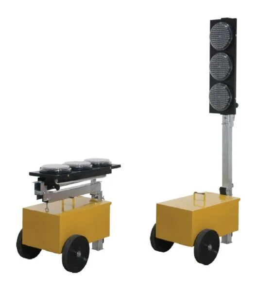 V11 - Semafor Mobil D-200mm (Fără Acumulatori) (2 buc/set)