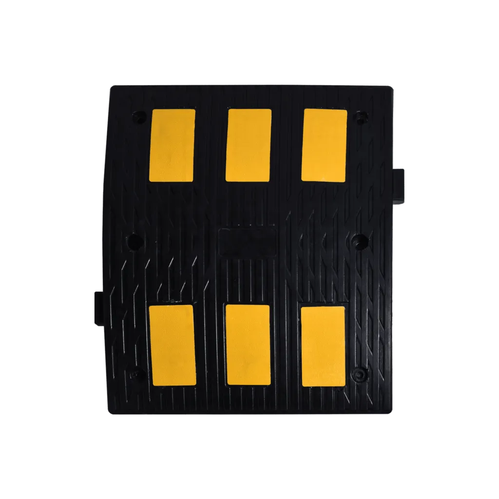 Limitator de Viteza din Cauciuc, 50x60x4.5 cm, 6 Reflectorizante