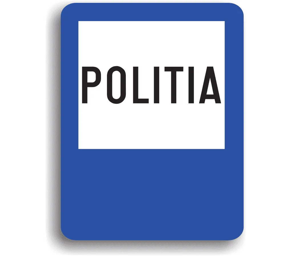 G11 - Poliția (50x65 cm - CLASA I)