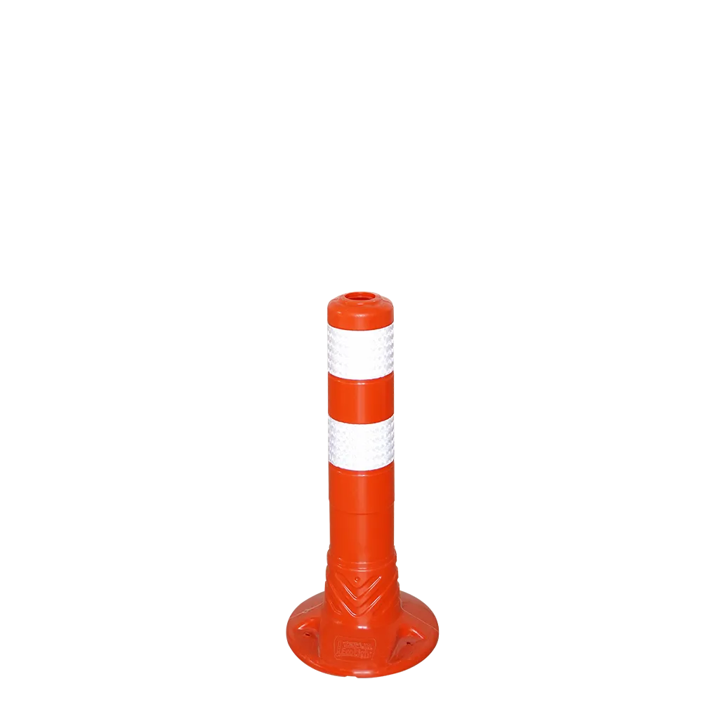 Stalp Portocaliu din Cauciuc, PE, 45 cm