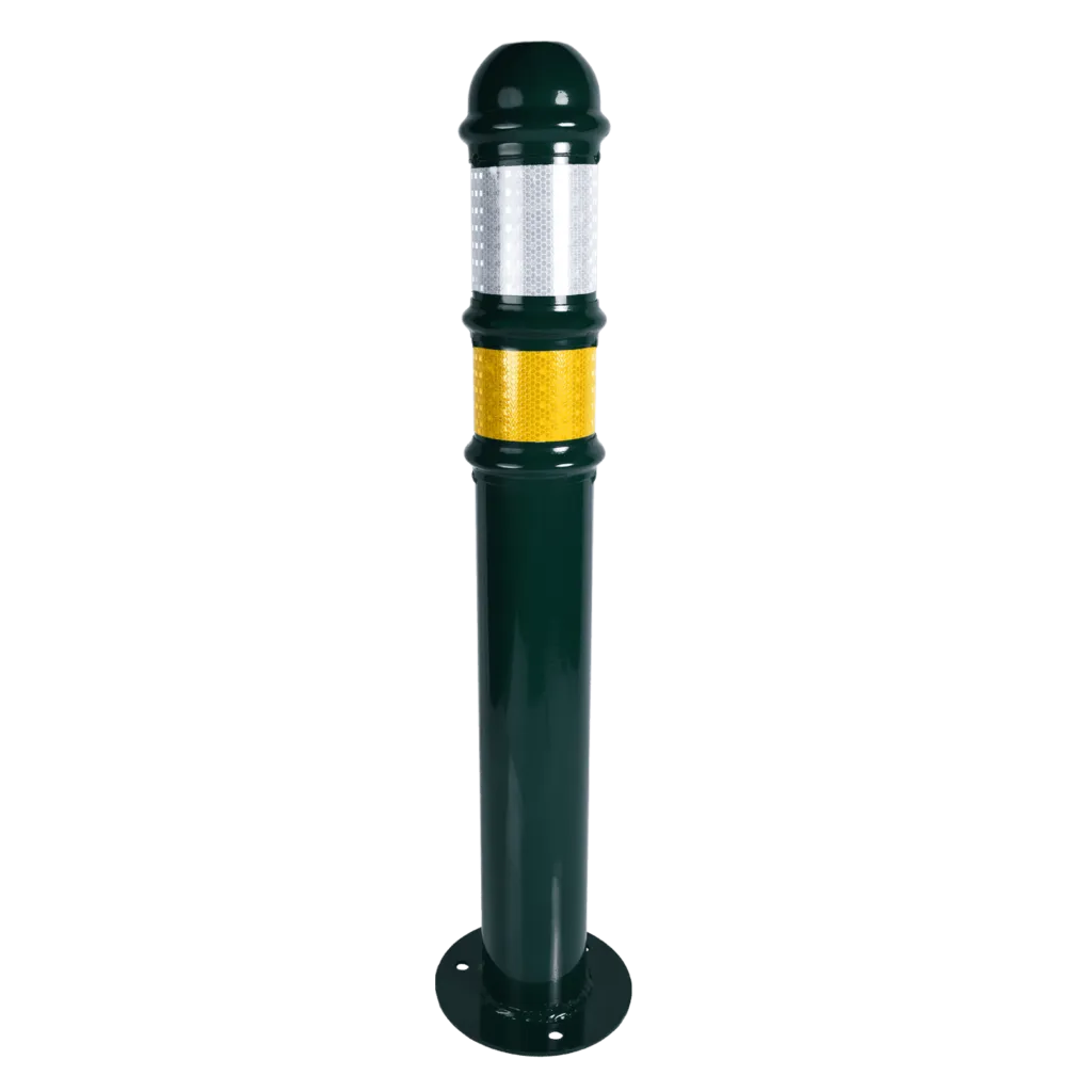 Stâlp Metalic ,Fier, Verde, Ø9×75 cm