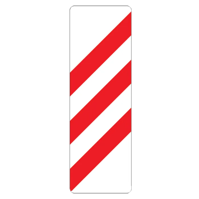A42 - Panouri suplimentare pentru trecerea la nivel cu cale ferată – III (33x100 cm – CLASA I)