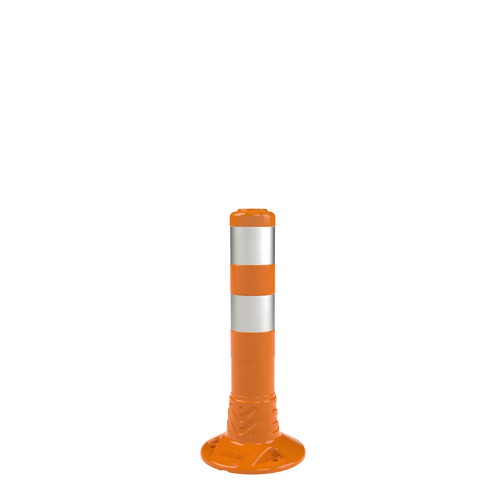 Stalp Portocaliu din Cauciuc, TPU, 45 cm