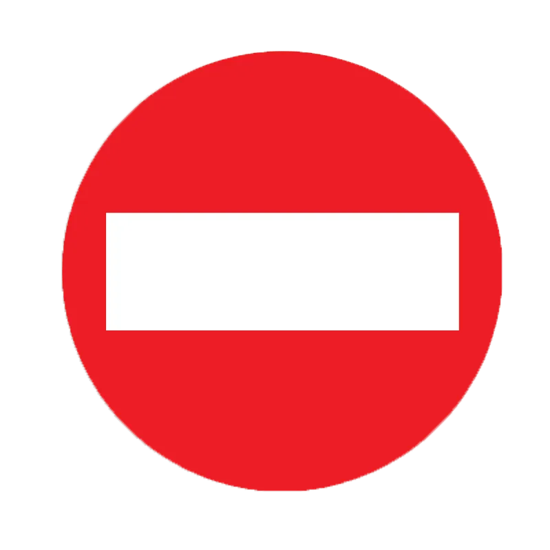 Indicatoare de Interzicere sau de Restricție (C)