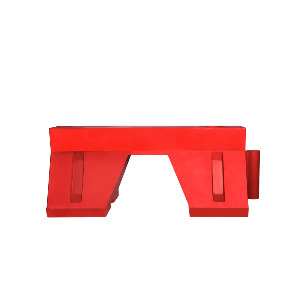 Parapete Lestabile din Plastic, 120x50x50 cm, Roșu+Alb