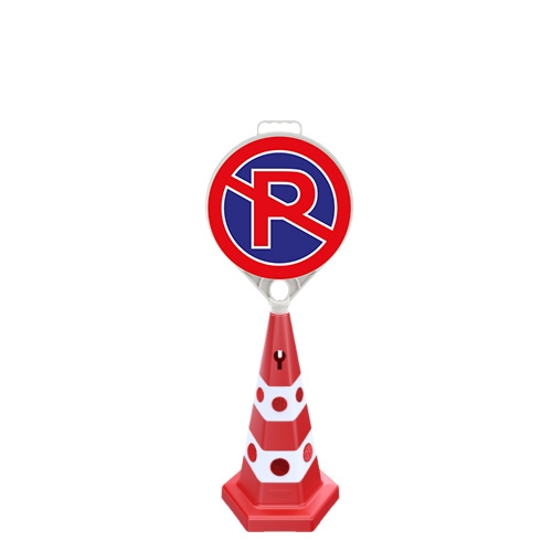 Set Con Rutier 60cm cu Indicator Parcarea Interzisă (Plastic)