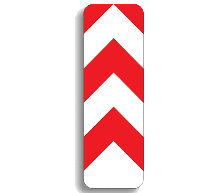 A46 - Baliză bidirecțională (37.5x100 cm – CLASA II)