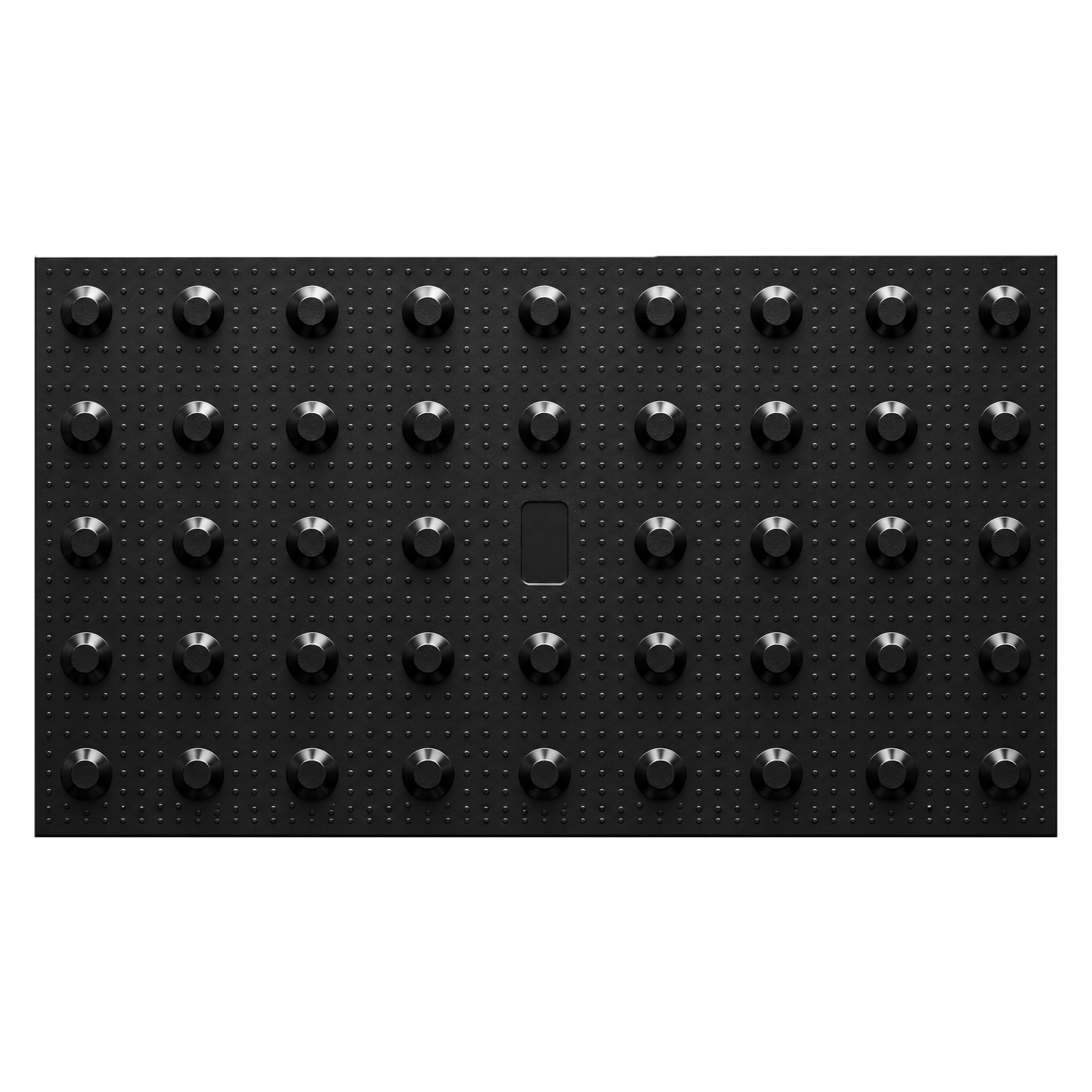 Marcaj Tactil (STOP) pentru Nevazatori, Negru, 30x60x0.8 cm