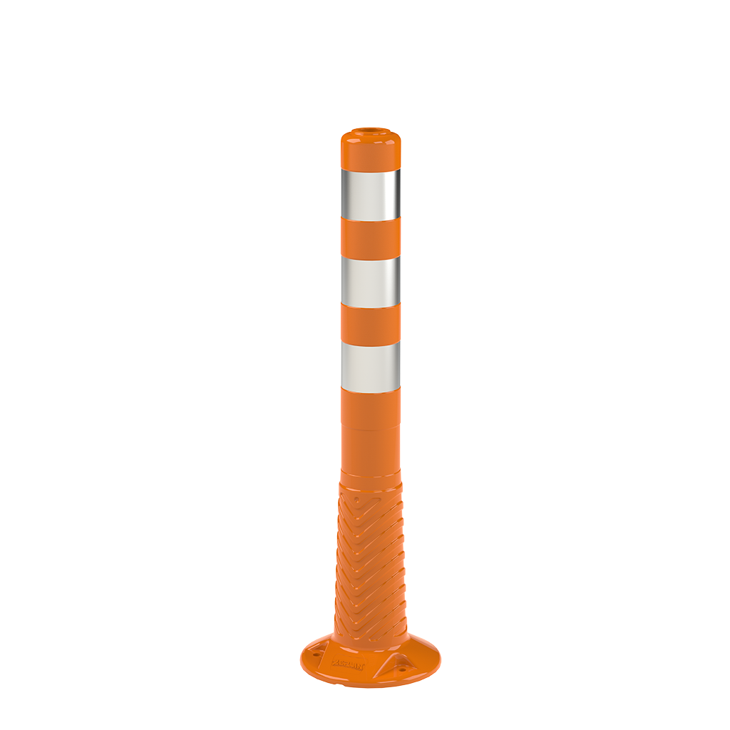 Stâlpi din Cauciuc, TPU, 75 cm, Portocaliu