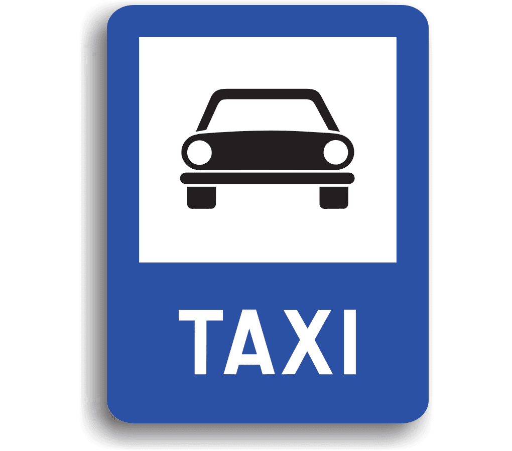 G16 - Stație de taximetre (50x65 cm - CLASA I)