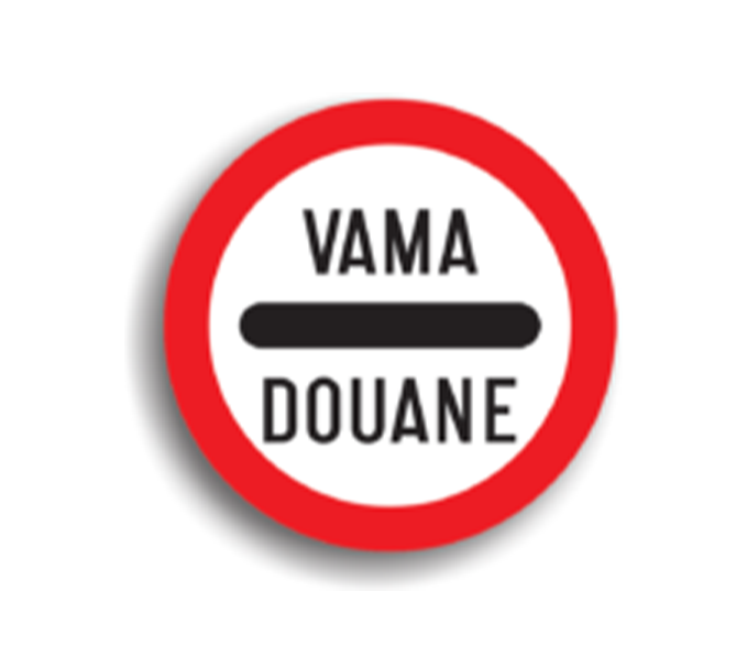 Vamă, indicatoare rutiere