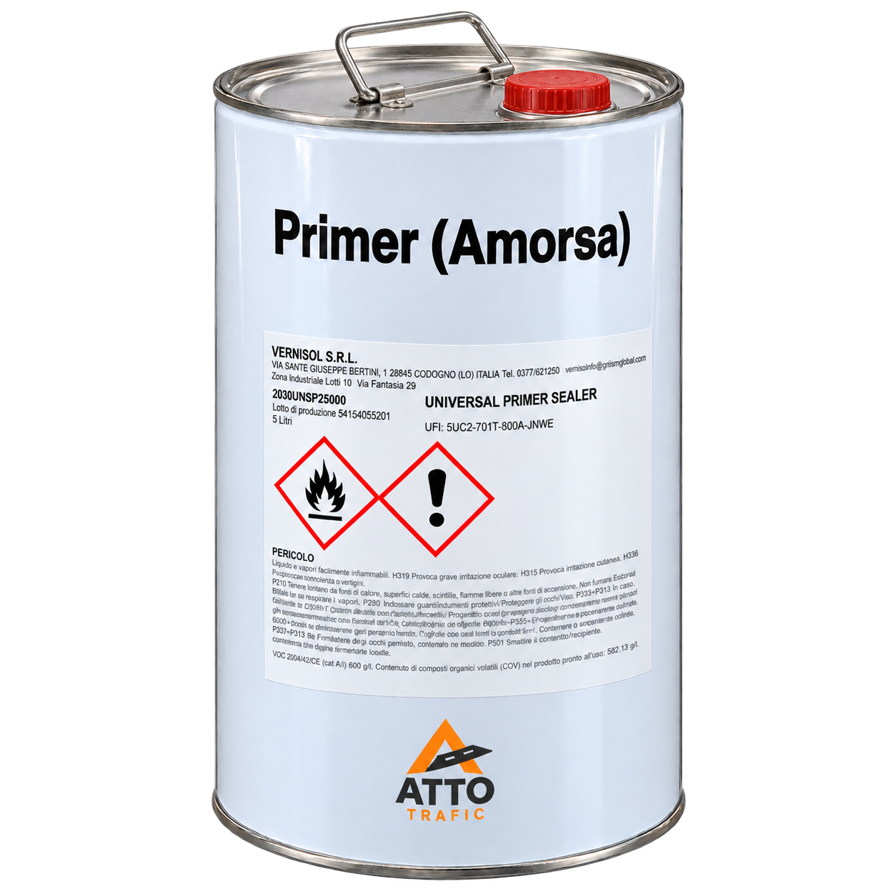 Amorsă pentru Vopsea Rutieră, Transparentă, 5 l