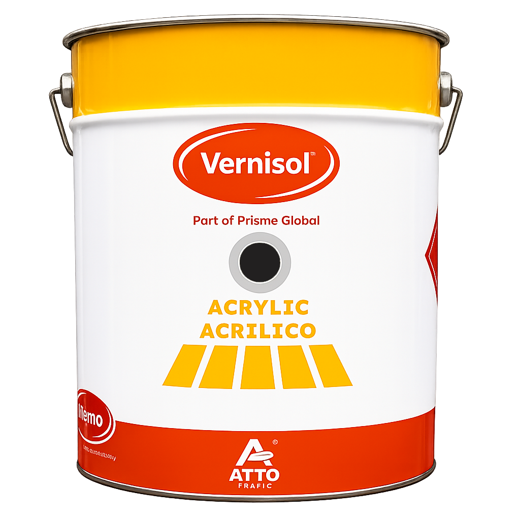 Marcaje Rutiere Monocomponente Aplicate la Rece, Negru (RAL 9017), 25 Kg
