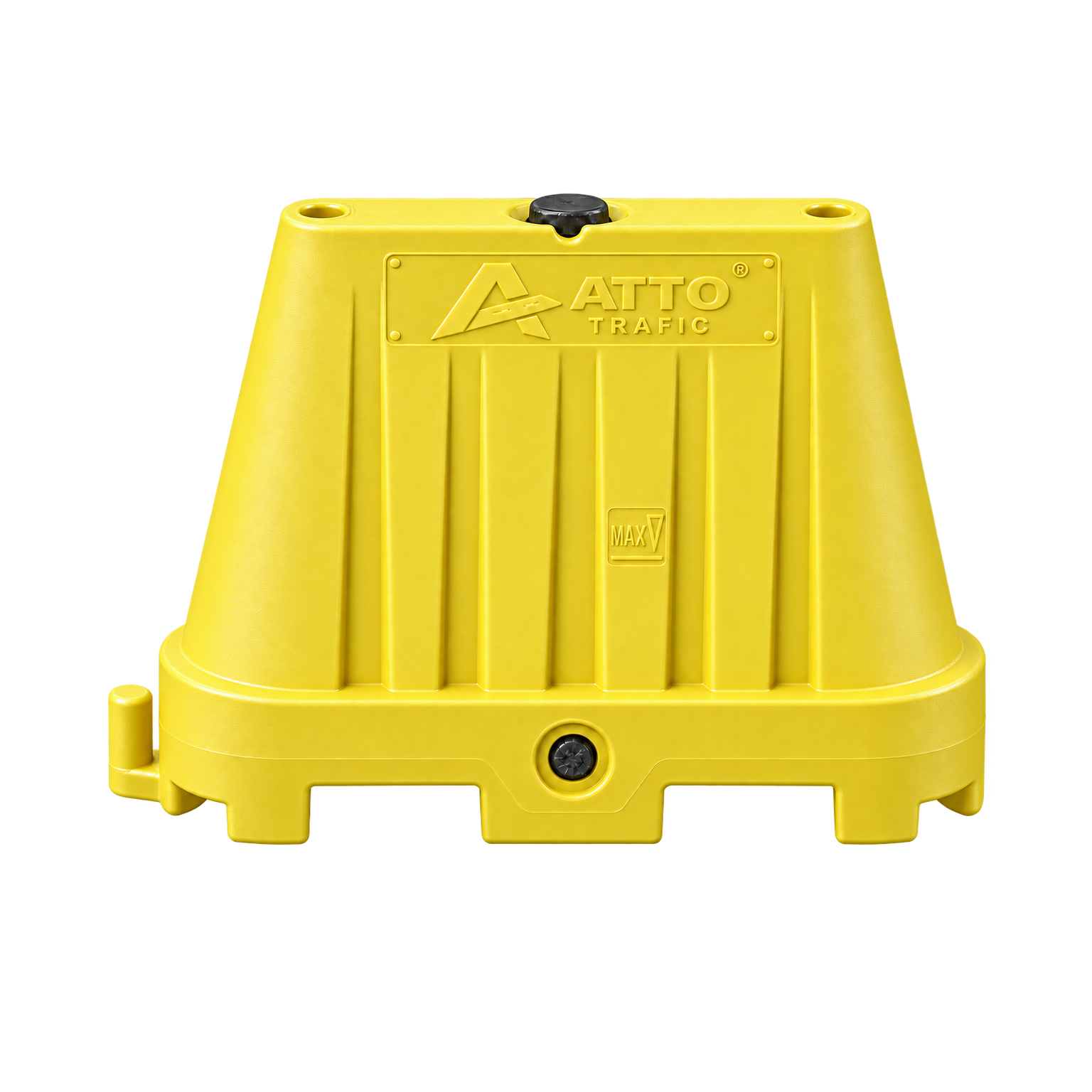 Parapet Lestabil tip New Jersey, 100x40x70 cm, Galben