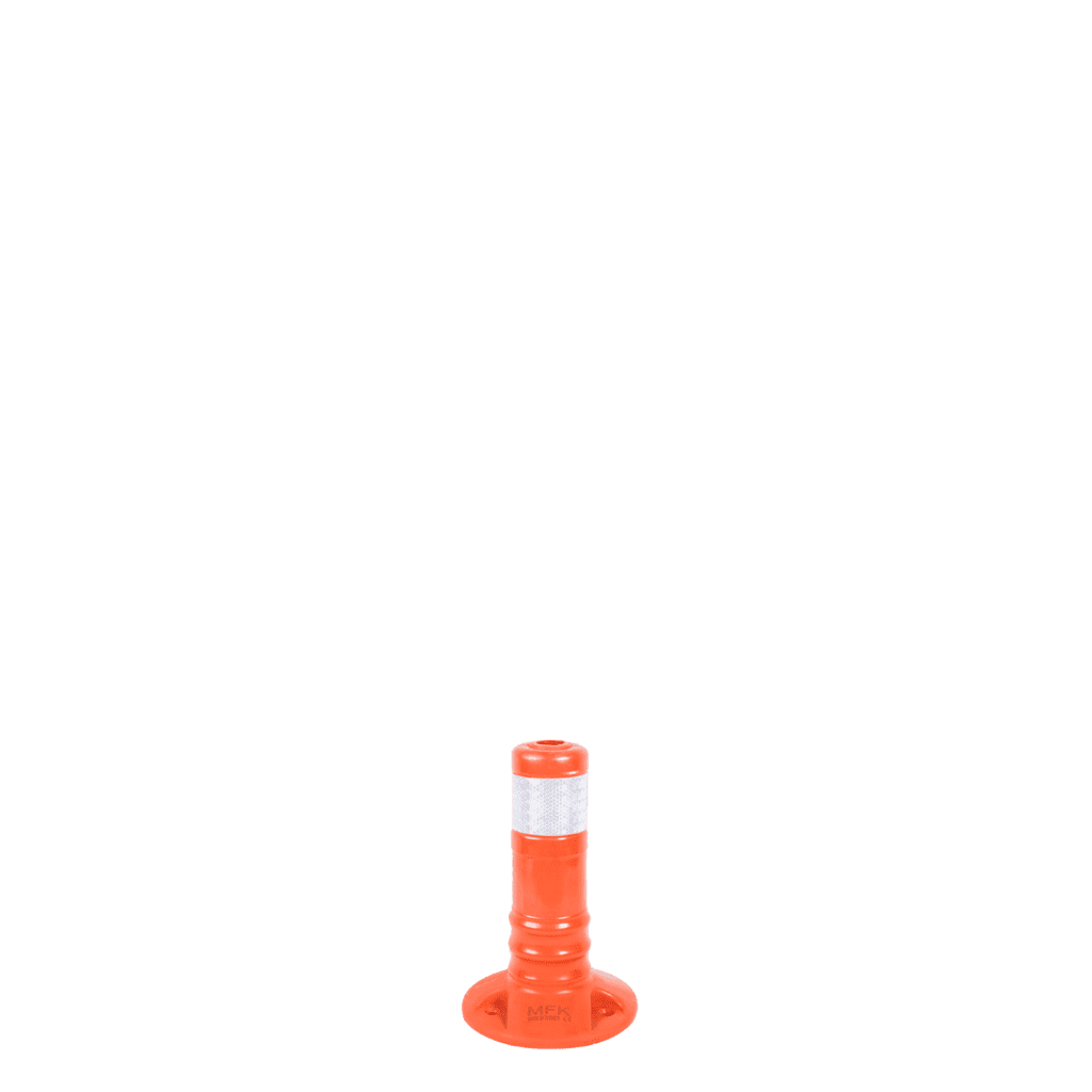 Stalp Delimitator ECO, PE, 30 cm, Portocaliu