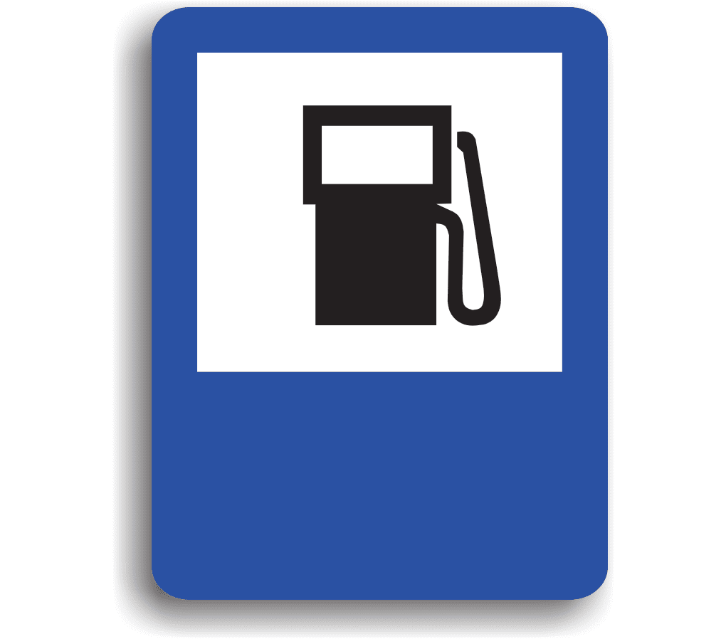 G18 - Stație alimentare cu carburant (50x65 cm - CLASA I)