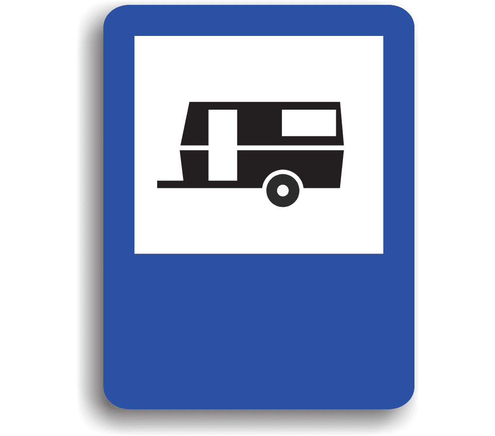 G25 - Caravan site (tourist camp) (50x65 cm - CLASS I)