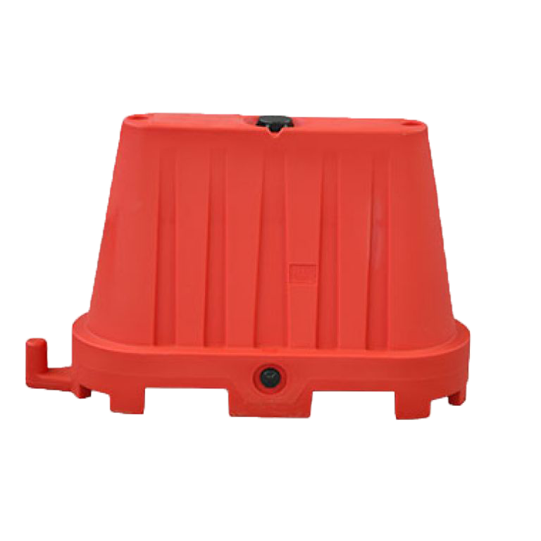 Parapet Lestabil tip New Jersey, 100x40x70 cm, Rosu