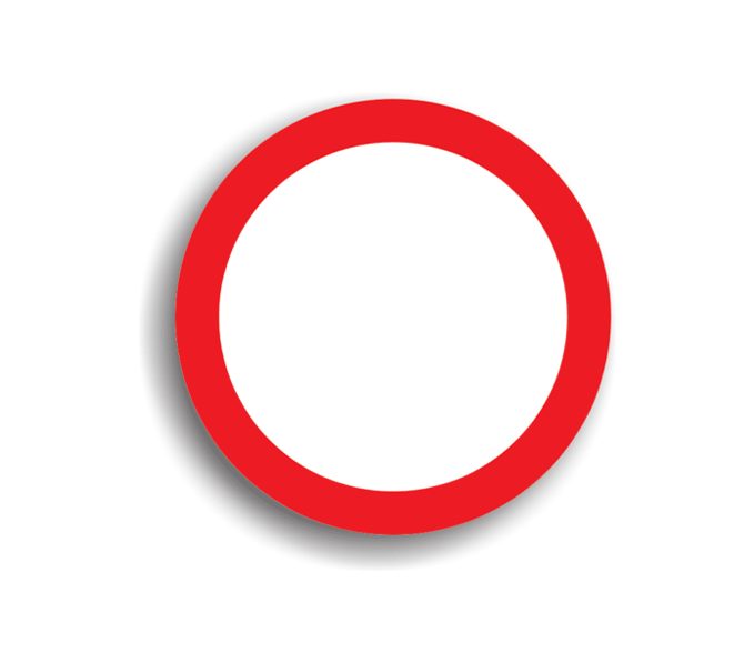 C2 - Circulația interzisă în ambele sensuri (Ø60 cm - CLASA I)