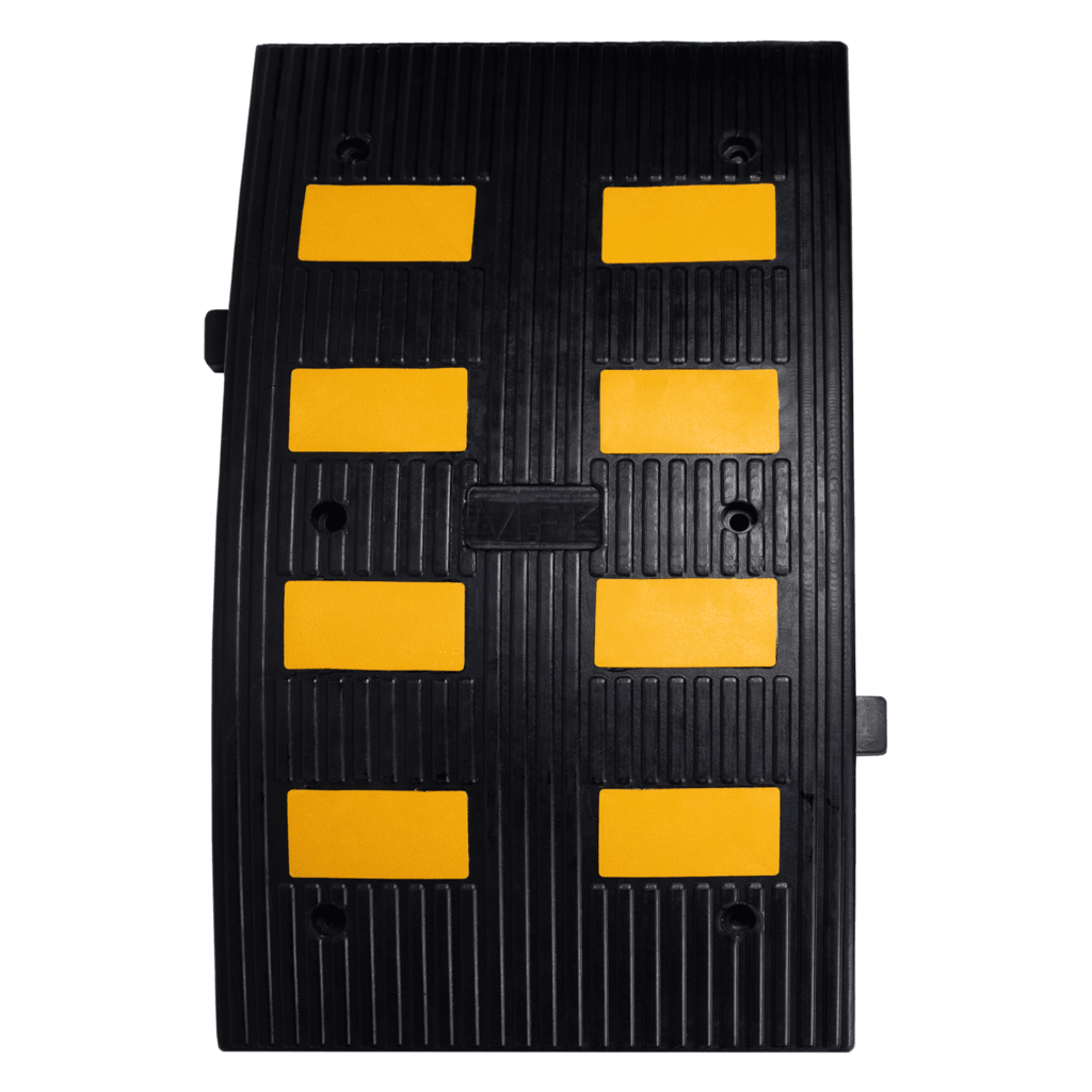 Limitator de Viteza din Cauciuc, 50x90x4.5 cm, 8 Reflectorizante