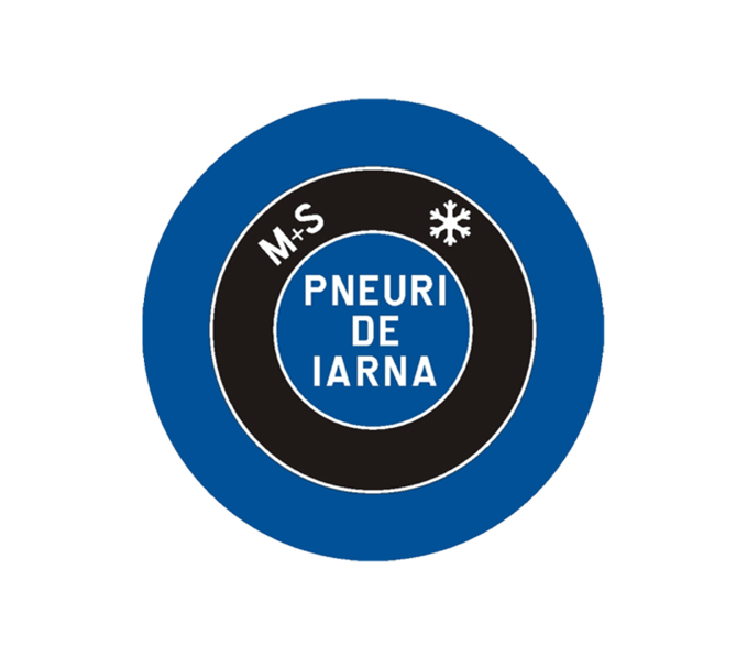 D16a - Pneuri de iarnă obligatorii (Ø60 cm - CLASA I)