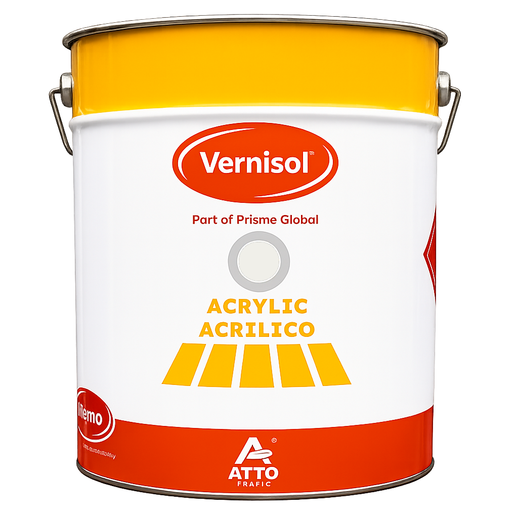 Marcaje Rutiere Monocomponente Aplicate la Rece, Alb (RAL 9016), 25 Kg