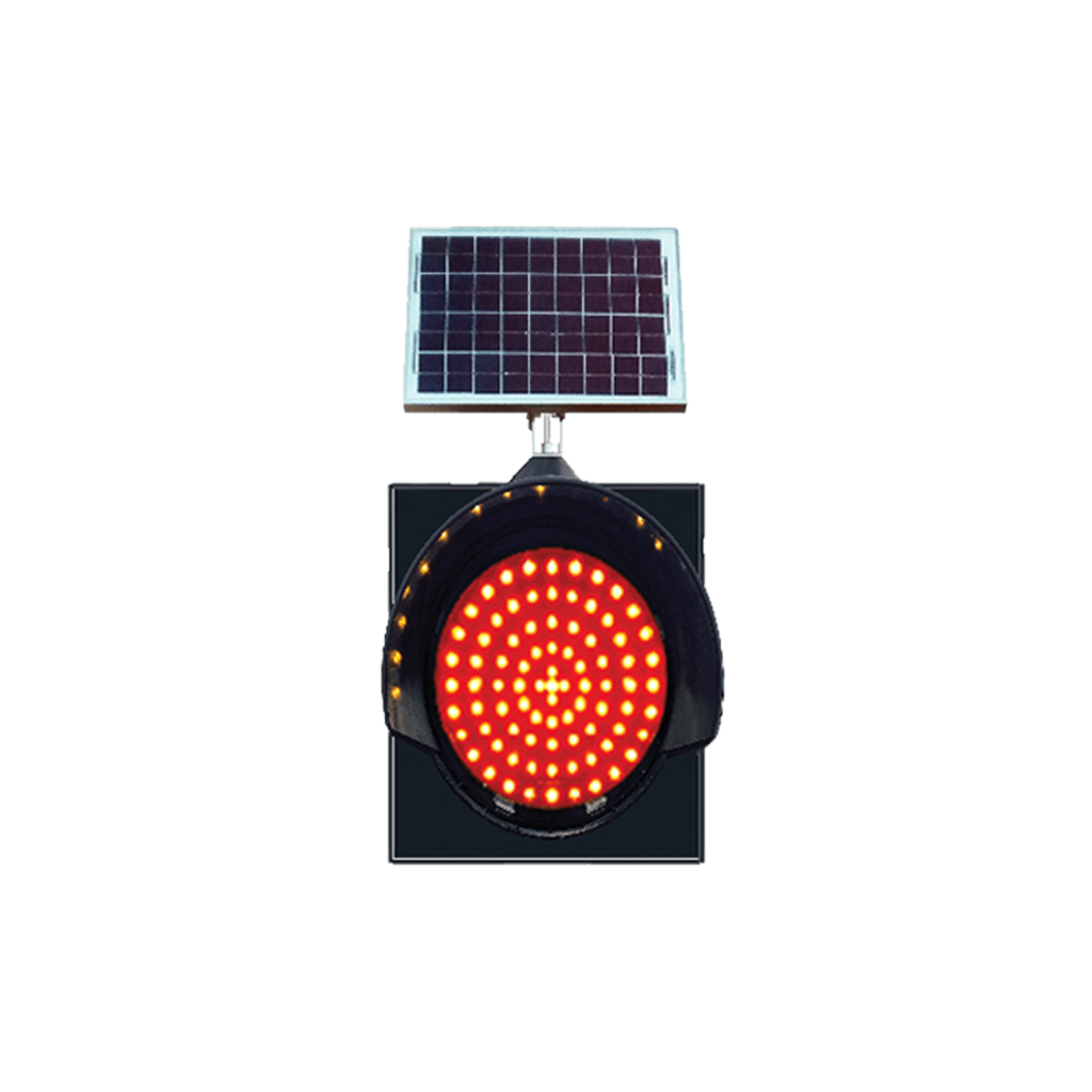 Lampa de Semnalizare LED, Ø300 mm, Roșu