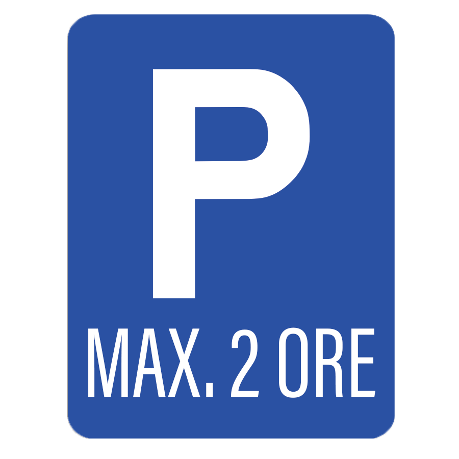 Parcare - Max. 2 ore (50x65 cm - CLASA I)
