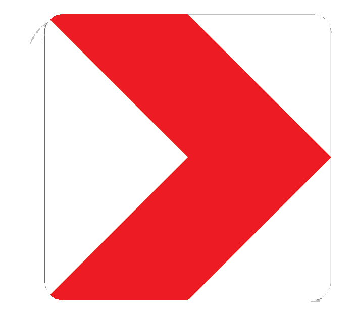 A6 - Panouri succesive pentru curbe (65x65 cm - CLASA I)
