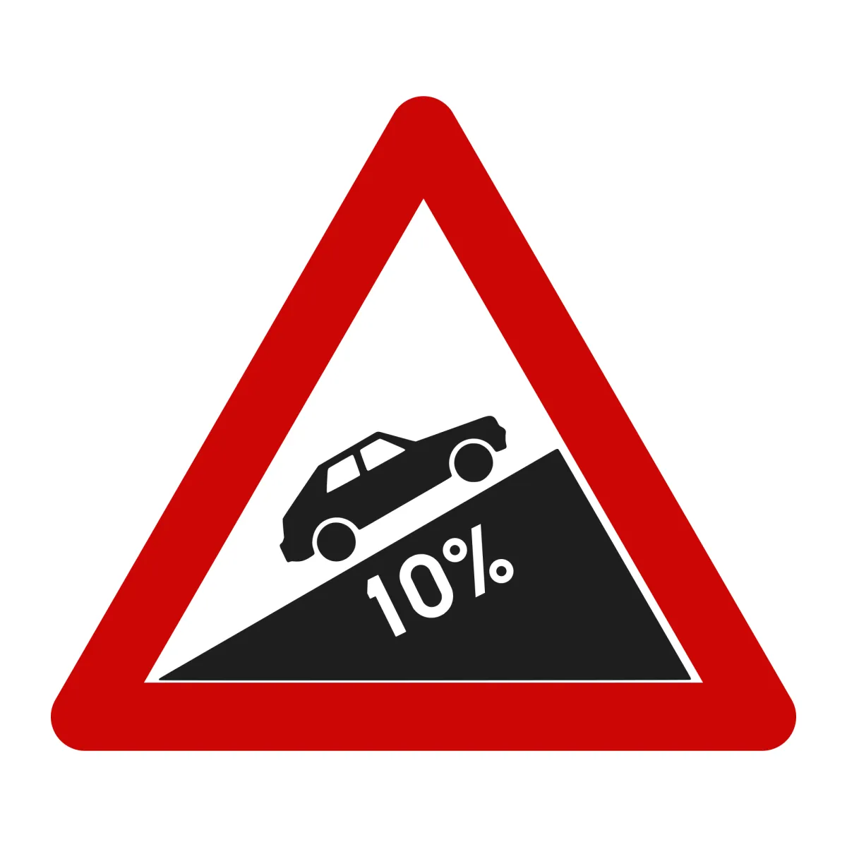 Indicator A8 – Urcare cu înclinare mare 10%, 70 cm, Clasa I