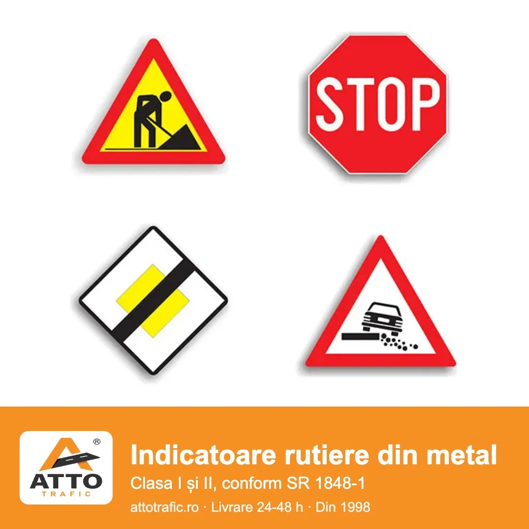 Indicatoare Rutiere din Metal