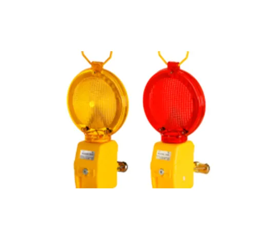 Lampă cu lumină rosie intermitentă si sursa proprie 4R25 6V, FĂRĂ BATERIE - imaginea 2