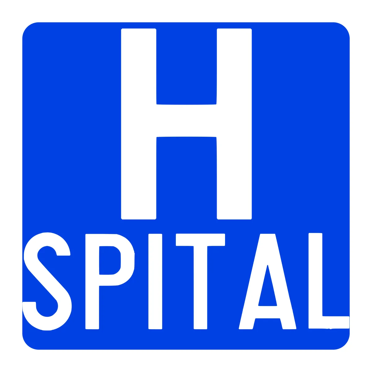Indicator G9 – Spital, 60x60 cm, Clasa I