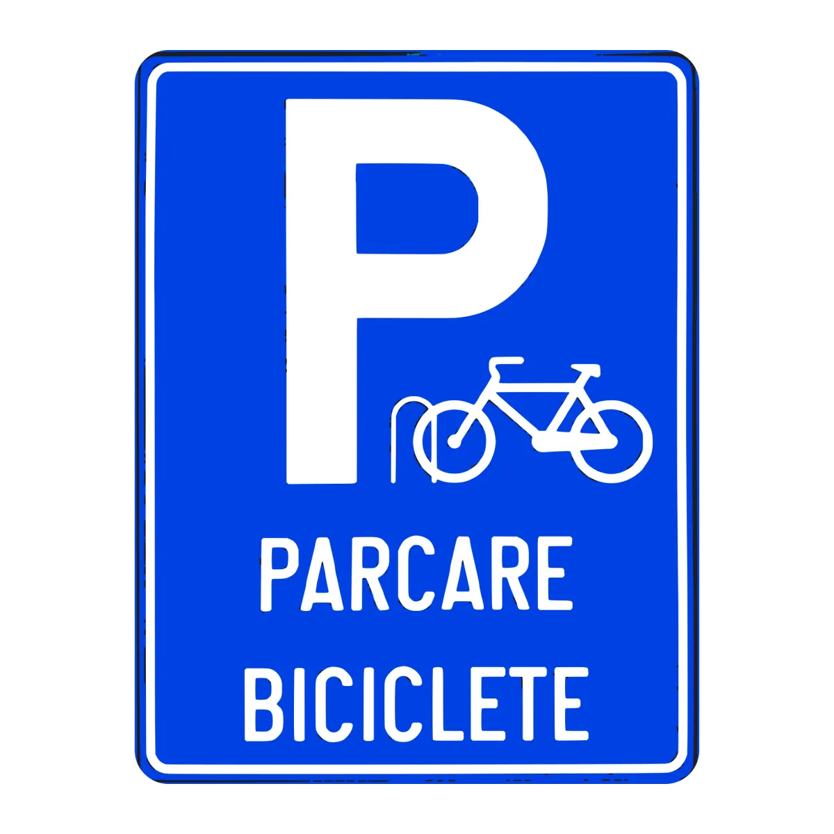 Indicator G31 – Parcare pentru biciclete, 50x65 cm, Clasa I