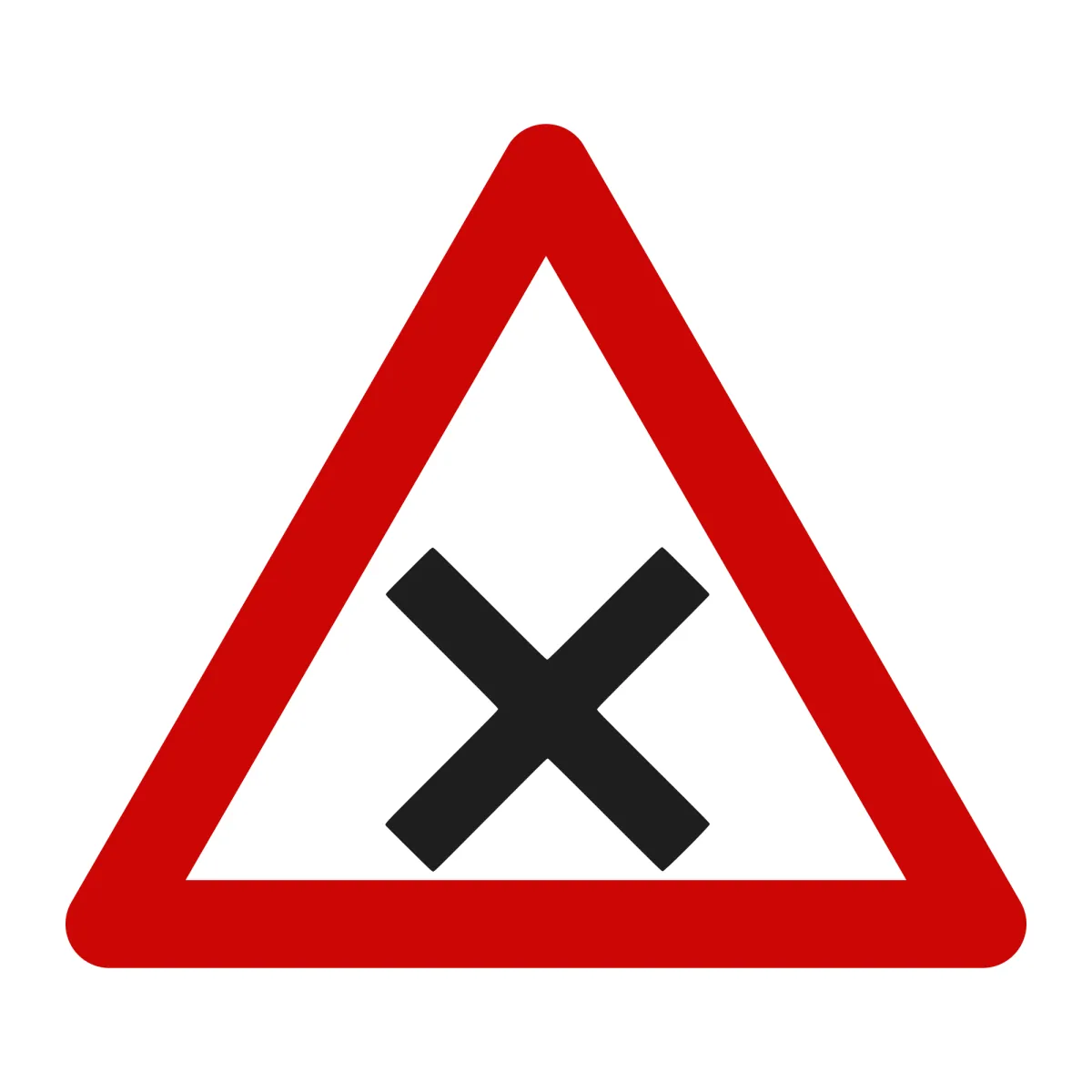 Indicator A32 – Intersecție de drumuri, 70 cm, Clasa I
