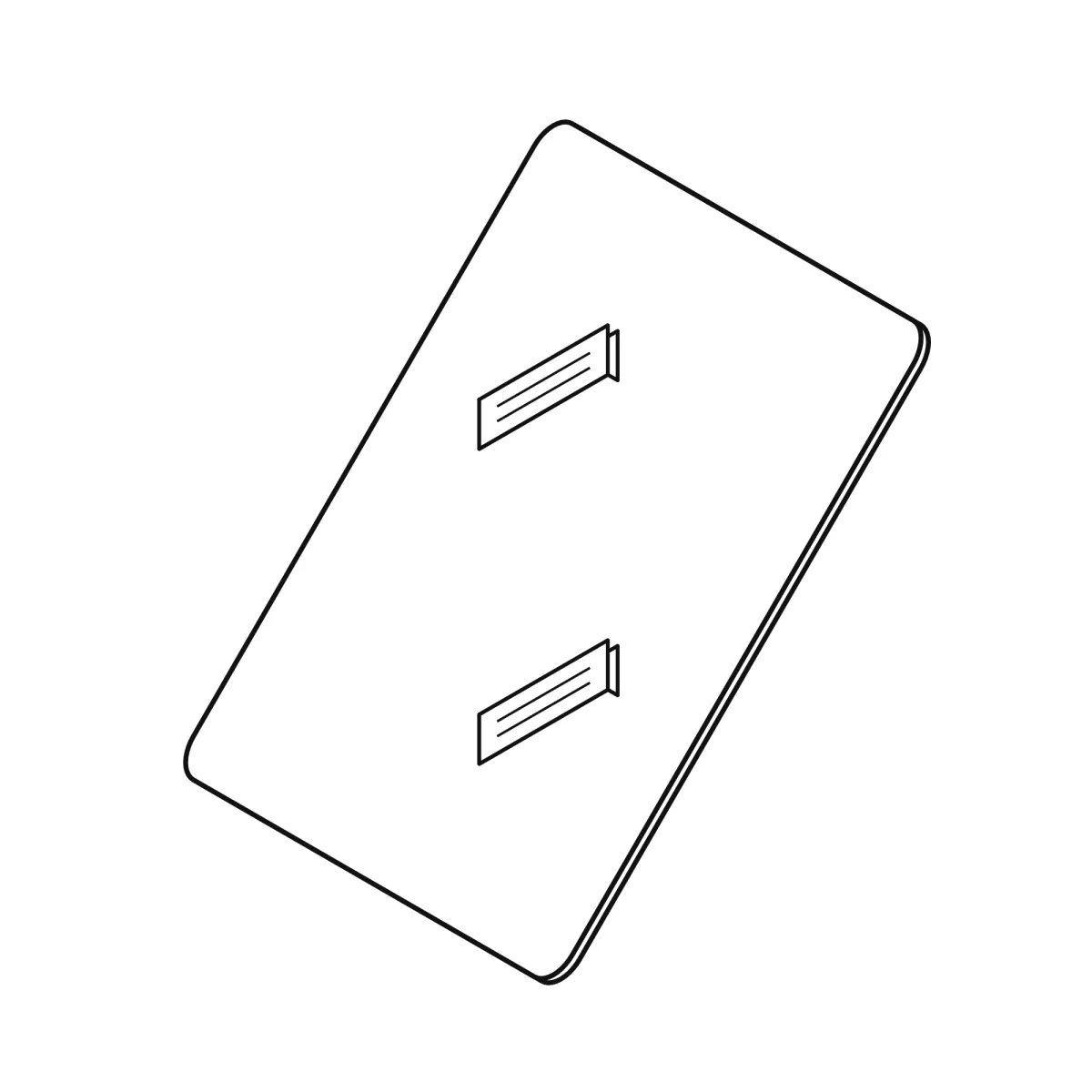 B4 Priority Sign – End of Priority Road, 60x60 cm, Class I - imaginea 3