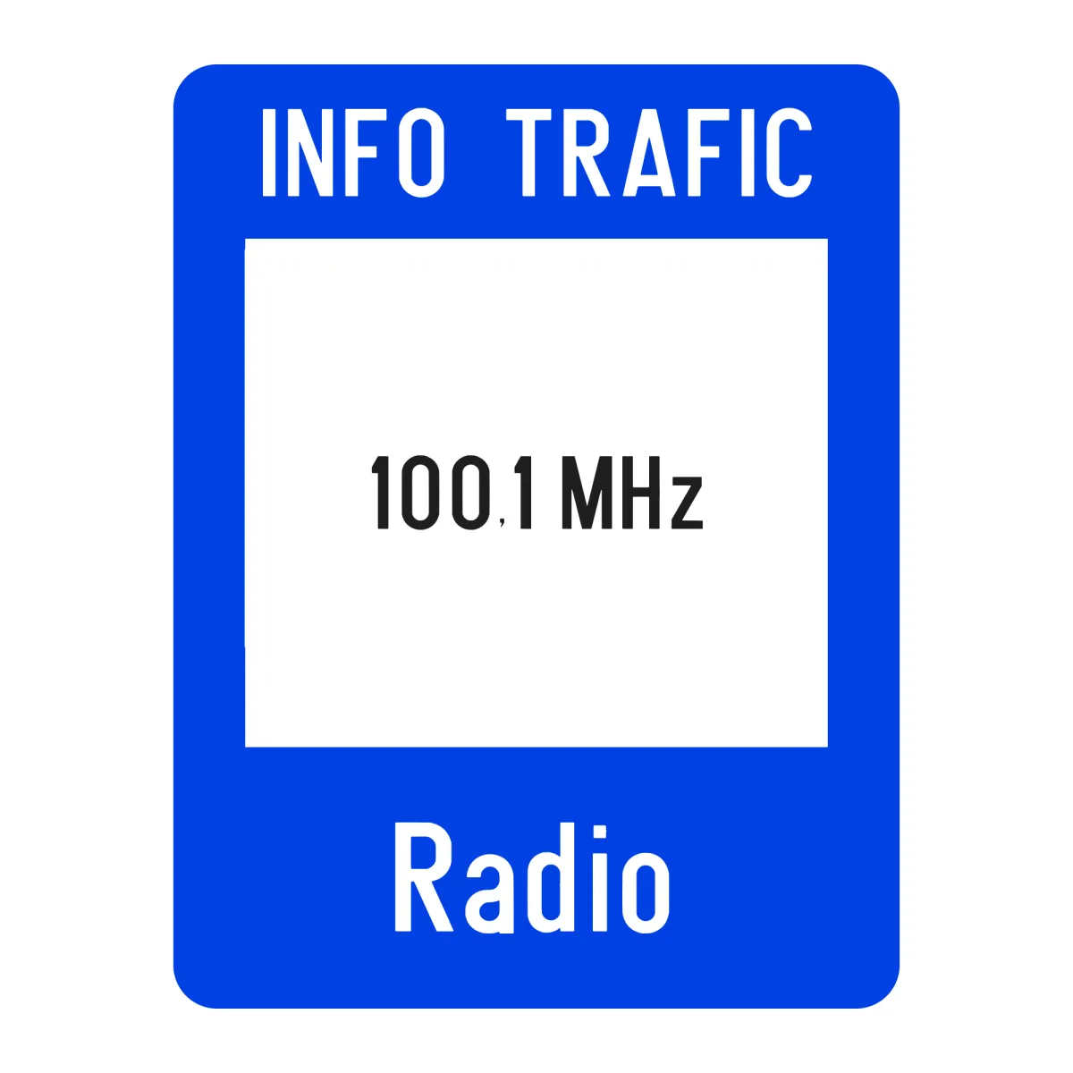 Indicator G60 – Informații rutiere, 50x65 cm, Clasa I