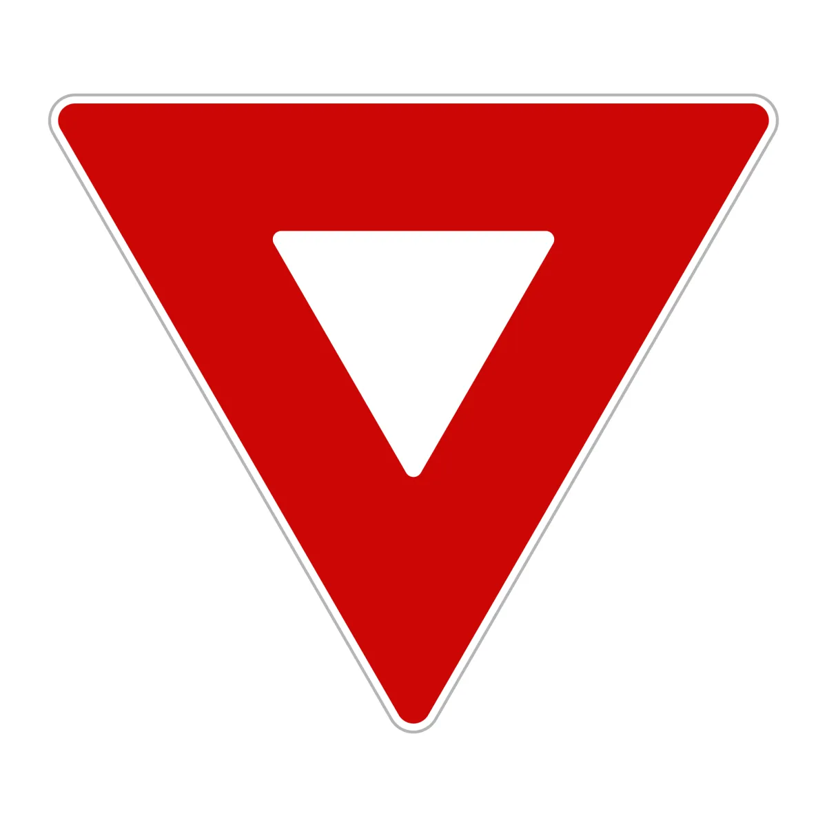 B1 Priority Sign – Give Way, 70 cm, Class I